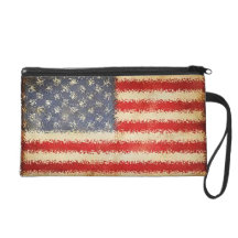 Amerikanische Frau Bagettes Tasche