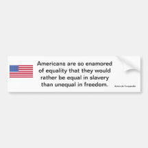 Amerikanische Freiheits-Aussage Autosticker