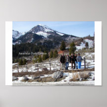 Amerikanische Gabel-Schlucht Posterdrucke