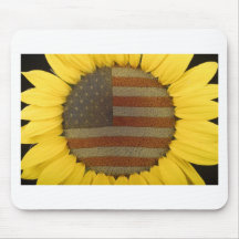 Amerikanische Sonnenblume Mousepads