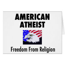 Amerikanischer Atheist Karte