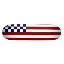 Amerikanischer Baut. Bubba der Zielflagge-1 Skateboard Bretter