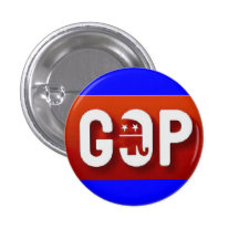 Amerikanischer geborener Republik GOP-Republikaner Anstecknadel