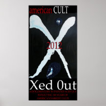 AMERIKANISCHER KULT PLAKATDRUCKE