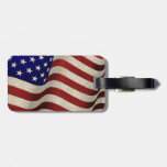 Amerikanischer Patriot-Vintage US Flagge US-Flagge Kofferanhänger