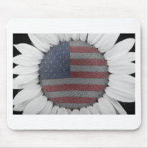 Amerikanischer Sonnenblume-Power Mauspad