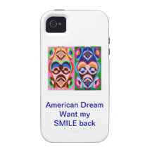 Amerikanischer Traum - wollen Sie mein LÄCHELN zur Case-Mate iPhone 4 Hüllen