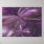Amethyst Rauschen Poster