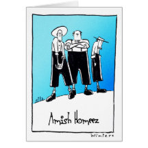 Amische Abschluss-Karte