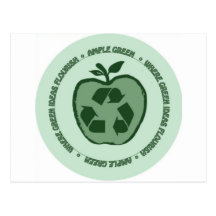 Amplegreen Grundlagen-Logo Postkarten