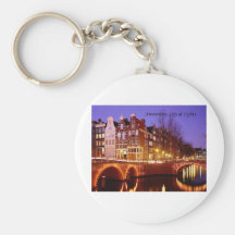 Amsterdam, Stadt der Lichter (durch St.K.) Schlüsselanhänger
