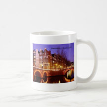 Amsterdam, Stadt der Lichter (durch St.K.) Tasse