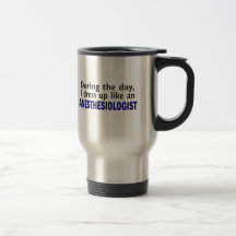 ANÄSTHESIOLOGE während des Tages Tee Tasse