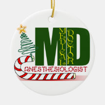 ANÄSTHESIOLOGE-WEIHNACHTSverzierungmd-DOKTOR Weihnachtsbaum Ornamente