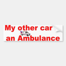 anderer Autokrankenwagen Autosticker