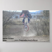 Andrew Coleman, Andrew ColemanWLbmx, www.freewe… Plakatdruck