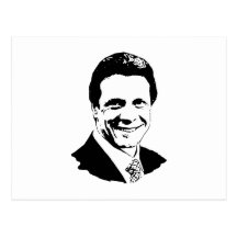 Andrew Cuomo Postkarte