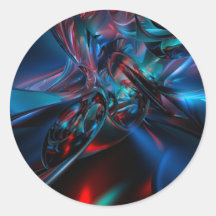 Anfänge Runder Sticker