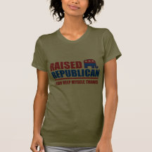 Angehobener Republikaner. Ich kann mir helfen T-shirts