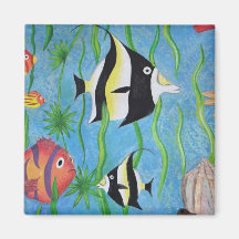 Angelfish Kühlschrankmagnete