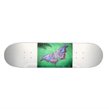 Angelwing Schmetterling vorbei gemalt; Dämmerungs- Personalisiertes Deck