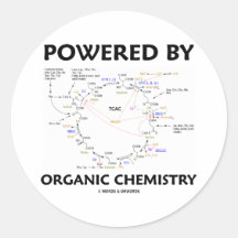 Angetrieben durch Bio Chemie (Krebs Zyklus) Sticker