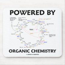 Angetrieben durch Bio Chemie (Krebs Zyklus) Mousepad