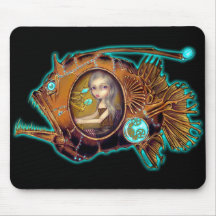 "Anglerfish-Unterseeboot" Mousepad