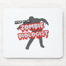 Angriff des Zombie-Biologen Mousepads