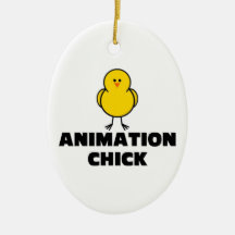 Animations-Küken Ornament