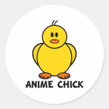 Anime-Küken Stickers