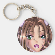 Anime-Mädchen - Nikki Schlüsselanhänger