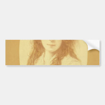 Annie Russell, "Mäuse-und Mann-" Retro Theater Auto Aufkleber