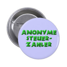 Anonyme Steuerzahler Anstecknadelbutton
