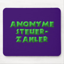 Anonyme Steuerzahler Mauspad