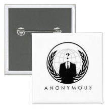 Anonymer Knopf Anstecknadel