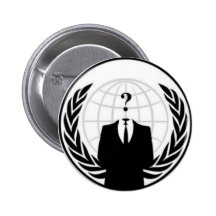 Anonymer Knopf Anstecknadelbuttons