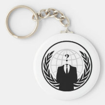 Anonymes internationales Logo Schlüsselbänder