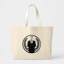 Anonymes Logo (klassische Art) Tasche