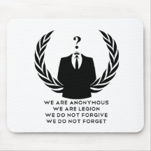 Anonymous Mousepads