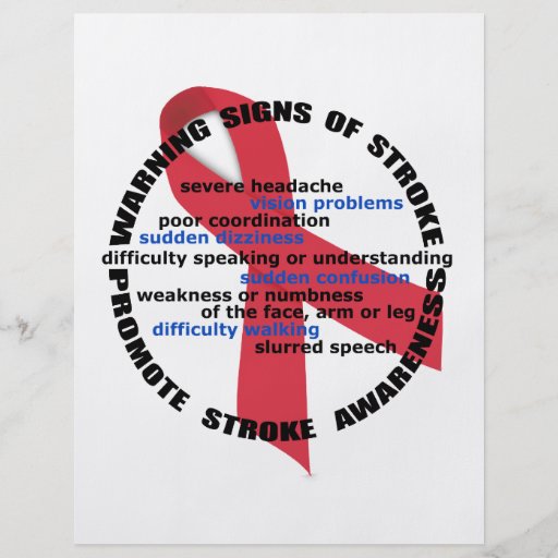Anschlag-Warnzeichen-u. Symptom-Flyer