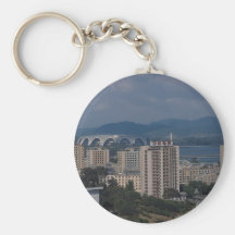Ansicht von Pjöngjang, Nordkorea Schlüsselbänder
