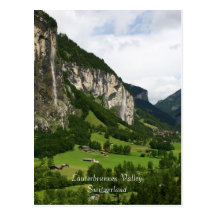 Ansicht von Trummelbach Fällen, Lauterbrunnen CH Postkarten