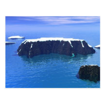 antartica 3000AD Postkarte
