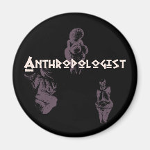 Anthropologe Kühlschrankmagnet