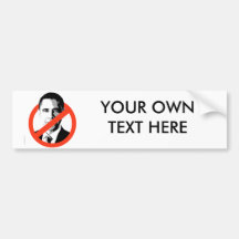 ANTI-BARACK OBAMA - AUTOAUFKLEBER