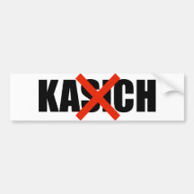 ANTI-KASICH AUTO AUFKLEBER