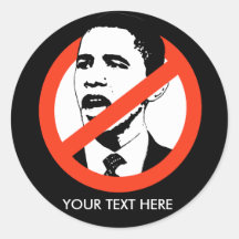 Anti-Obama-Aufkleber/besonders angefertigt