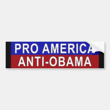 Anti-Obama-Autoaufkleber