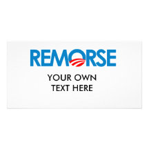 Anti-Obama-Autoaufkleber - Remorse Photo Karten